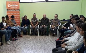 Charla de sensibilización y prevención de Grupo Martes en Cartagena