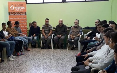 Charla de sensibilización y prevención de Grupo Martes en Cartagena