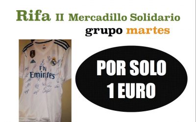 Rifa Mercadillo Solidario Grupo Martes
