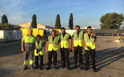 La motivación se apodera de los aprendices de peón de triaje en la Escuela de Oficios de Alicante