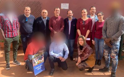 FISAT Cartagena da la bienvenida a los cuatro jóvenes que residen en el Piso Inma Bernal para solicitantes de protección internacional