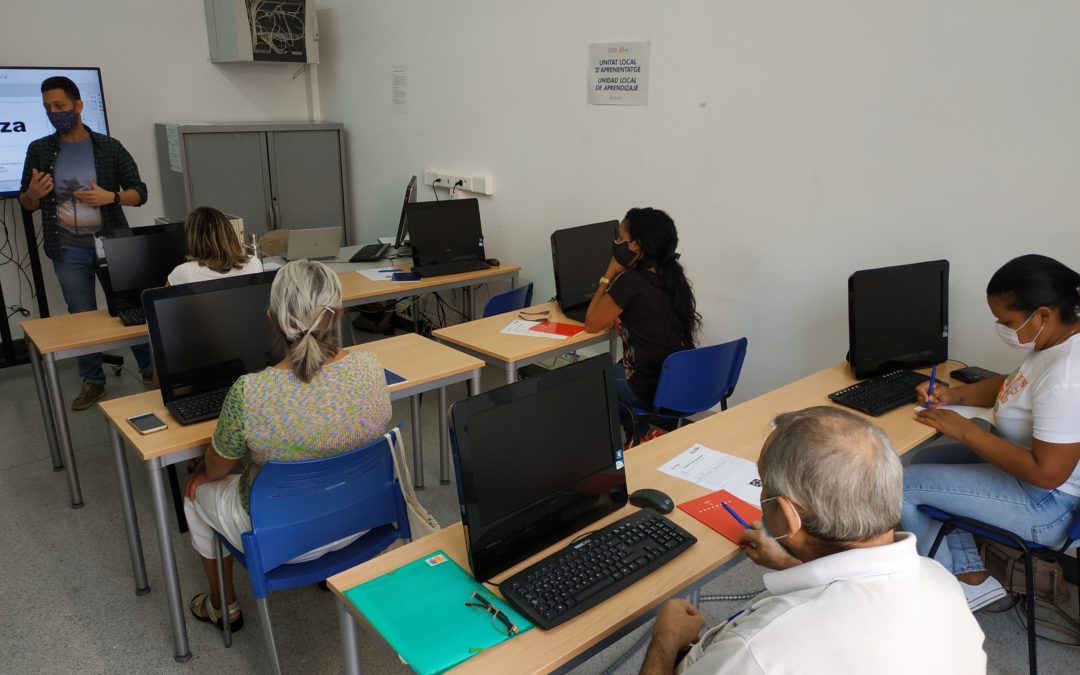 Insercion sociolaboral Burriana taller digitalización