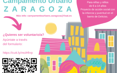 HAZTE VOLUNTARIO/A EN EL CAMPAMENTO URBANO DE ZARAGOZA