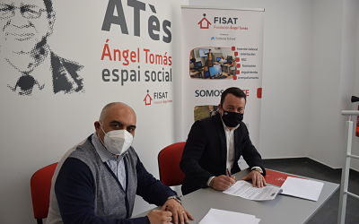 La Fundació Ángel Tomás i STV Gestió inicien una col·laboració per la inserció sociolaboral