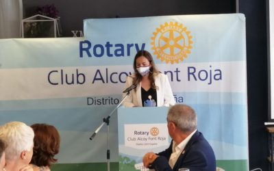 Rotary Club Font Roja d’Alcoi premia el treball de Judit Pla al capdavant del PAE Don Bosco