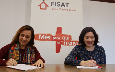 FISAT i l’Ajuntament de València signen el conveni de col·laboració per a desenvolupar el projecte Infància Orriols