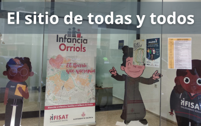 Infancia Orriols nace con el compromiso de contribuir a la mejora de la convivencia vecinal en el barrio