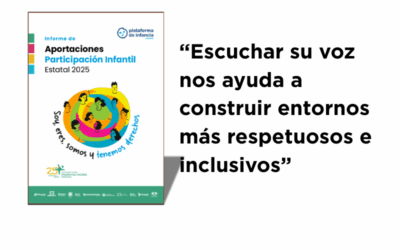 Las niñas y niños han hablado, es el momento de escucharles